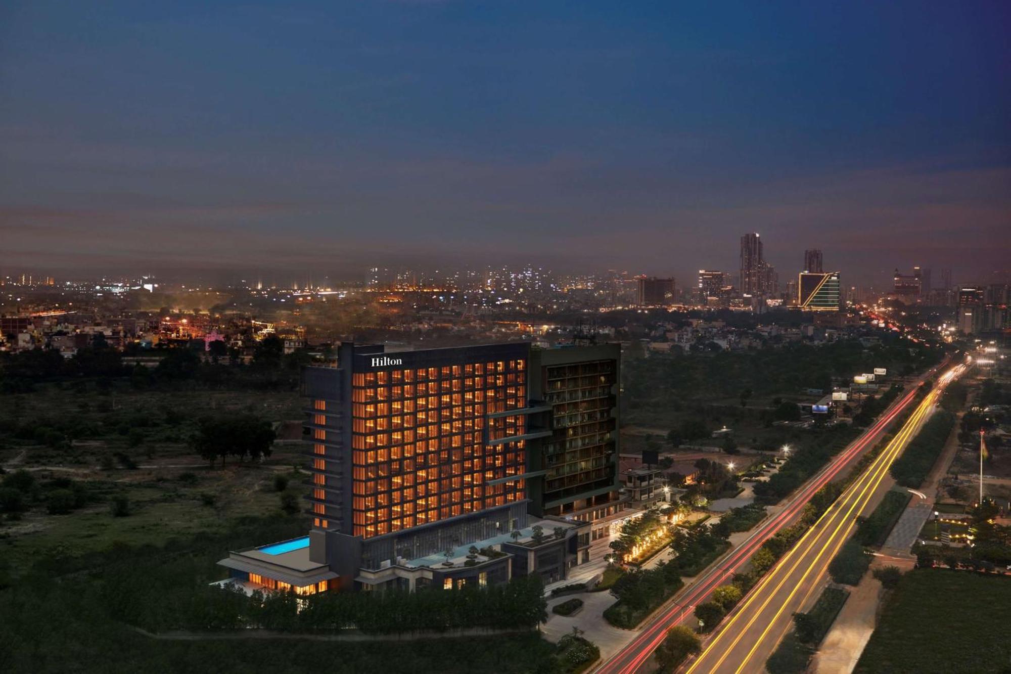 Hilton Gurugram Baani City Centre Gurgaon Eksteriør bilde