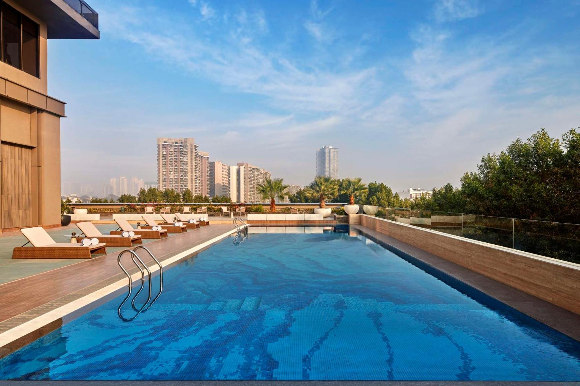 Hilton Gurugram Baani City Centre Gurgaon Eksteriør bilde